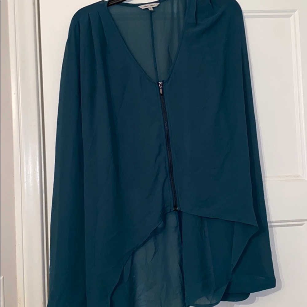Teal sheer Cover
